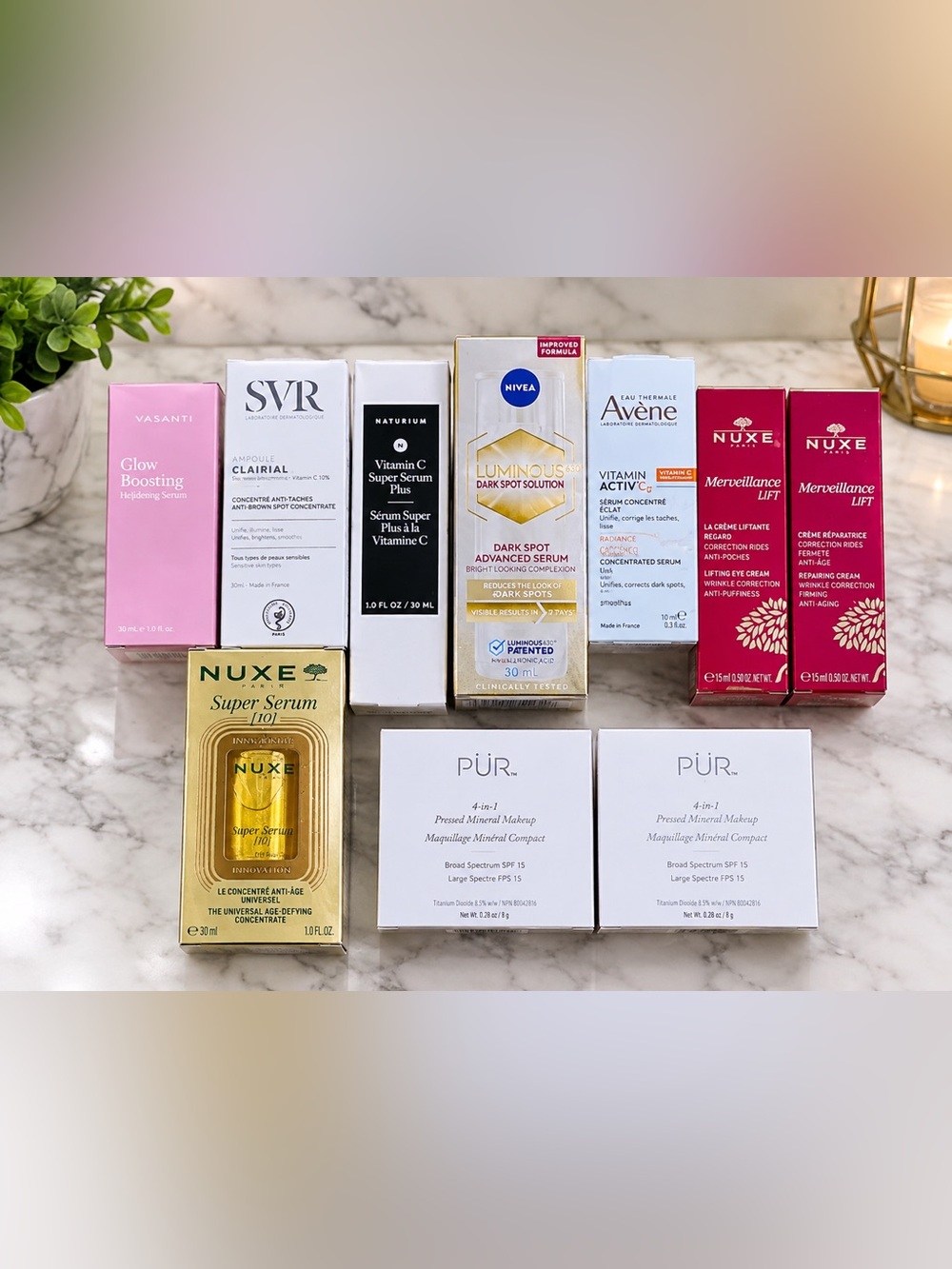 NUXE Super Serum | Gold Bottle with Gold Accents